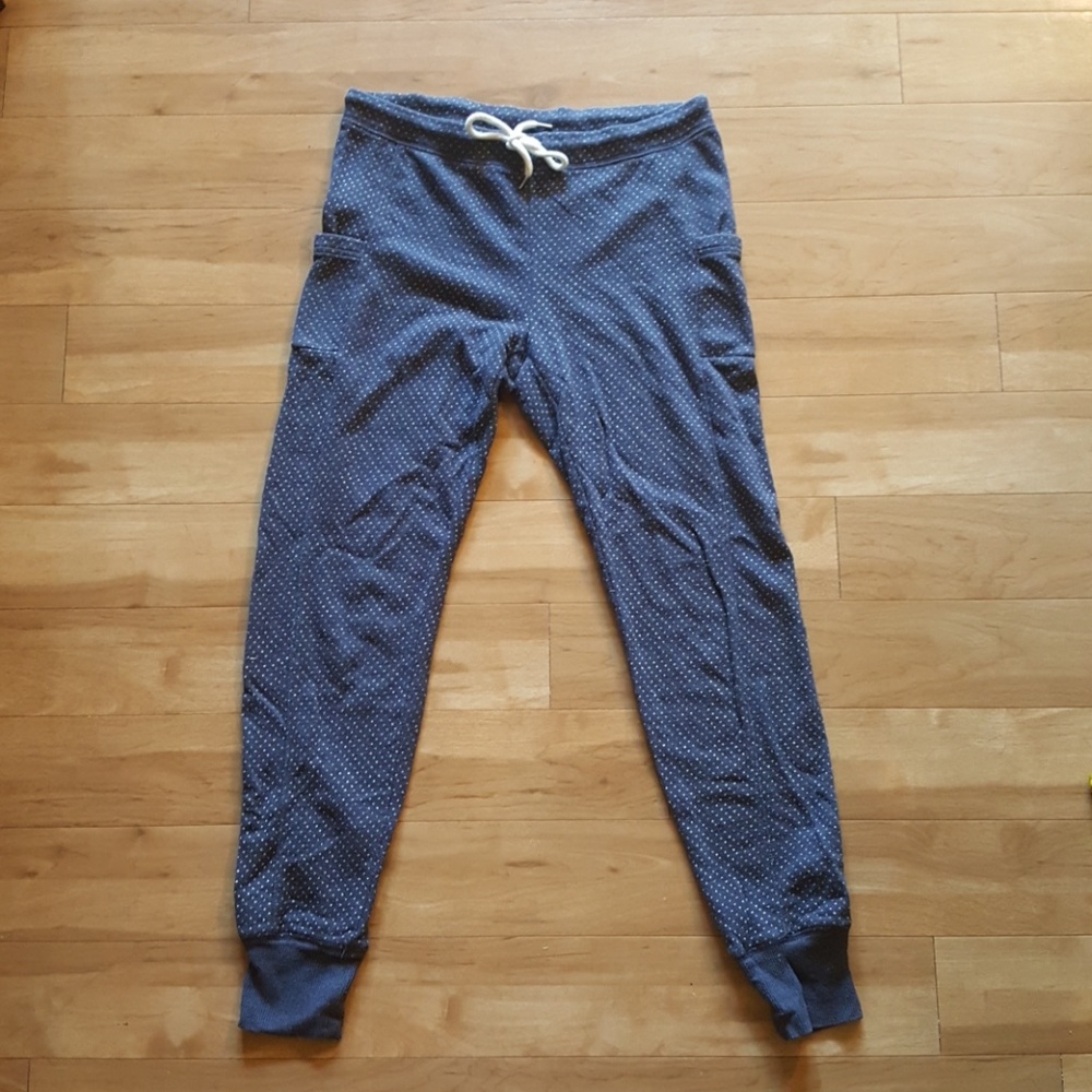Cozy Aerie Polka Dot Jogger Sweatpants